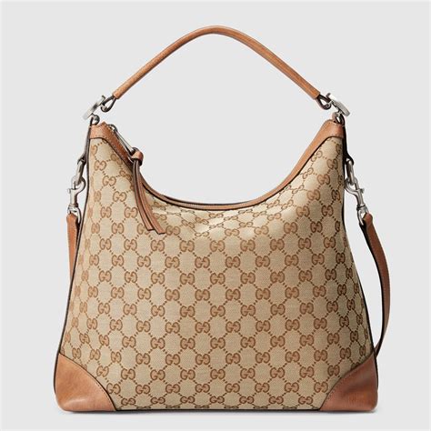 gucci 326514 miss gg original gg canvas hobo|Miss GG Original GG hobo in Original GG .